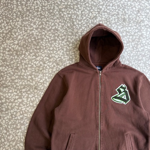 STUSSY / 00’s logo zip hoodie size L