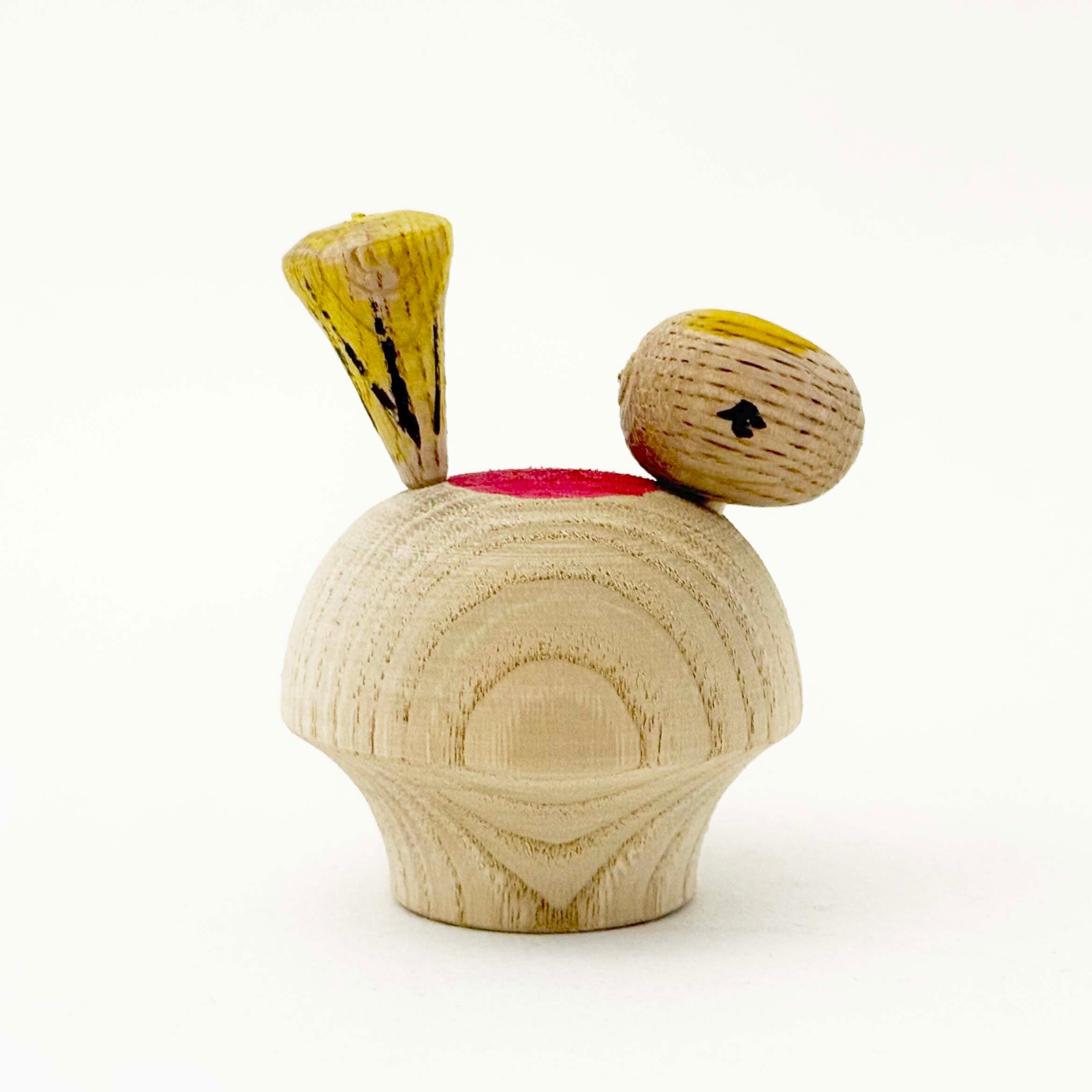 今晃工人本人型こけし（馬）