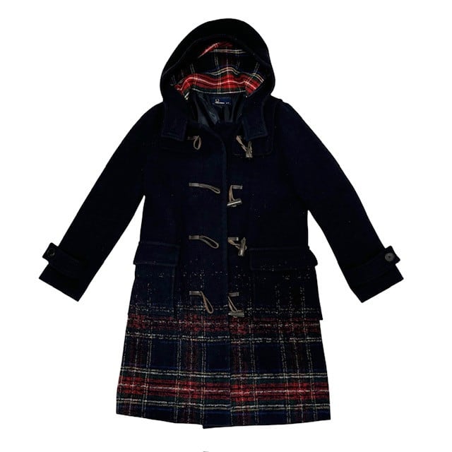中古 フレッドペリー FRED PERRY ダッフルコート クリーニング済み
