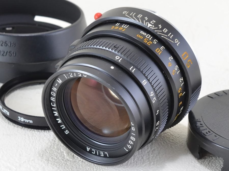 Leica SUMMICRON M 50mm F2 E39 第3世代 11819 元箱付 整備済 ...