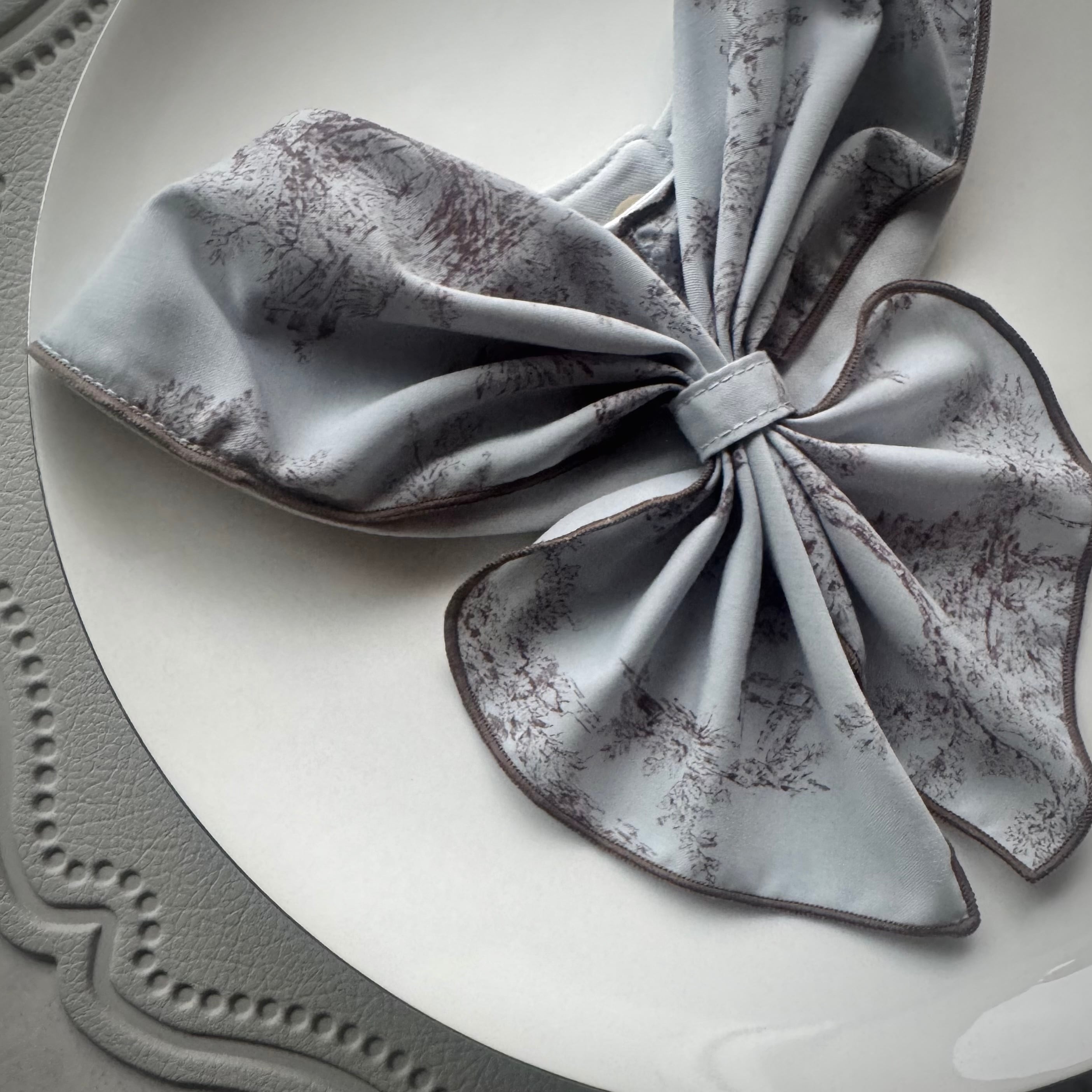 スタイーフ Moda【トワルドジュイ サックス】（スカーフみたいなスタイ