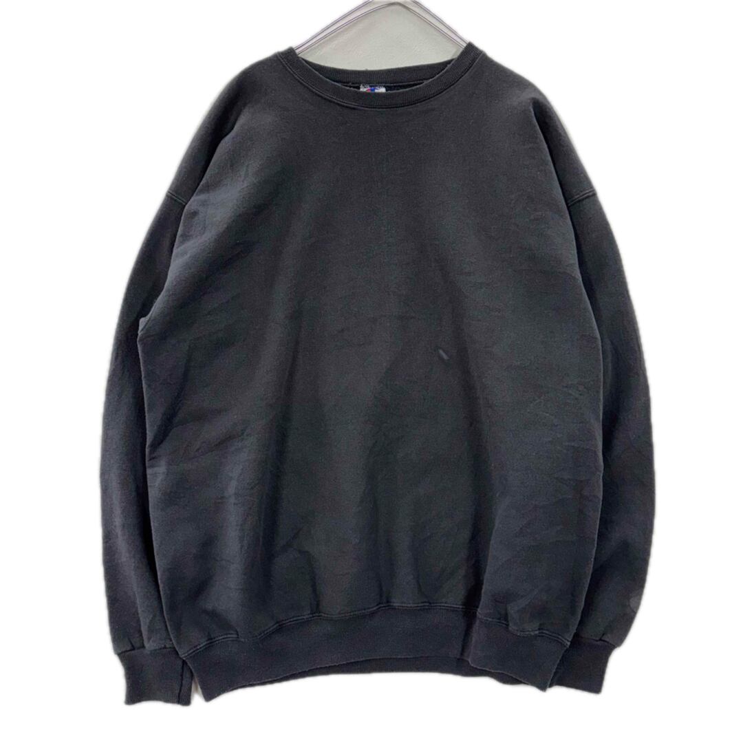 USA製 90s ワークジャケット キルティング中綿ブルゾン ネイビー XL