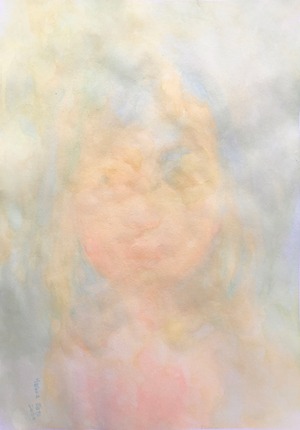 Drawing「Just being there」