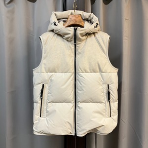 未使用品 DUNO WOOL/NYLON DOWN VEST 《46》