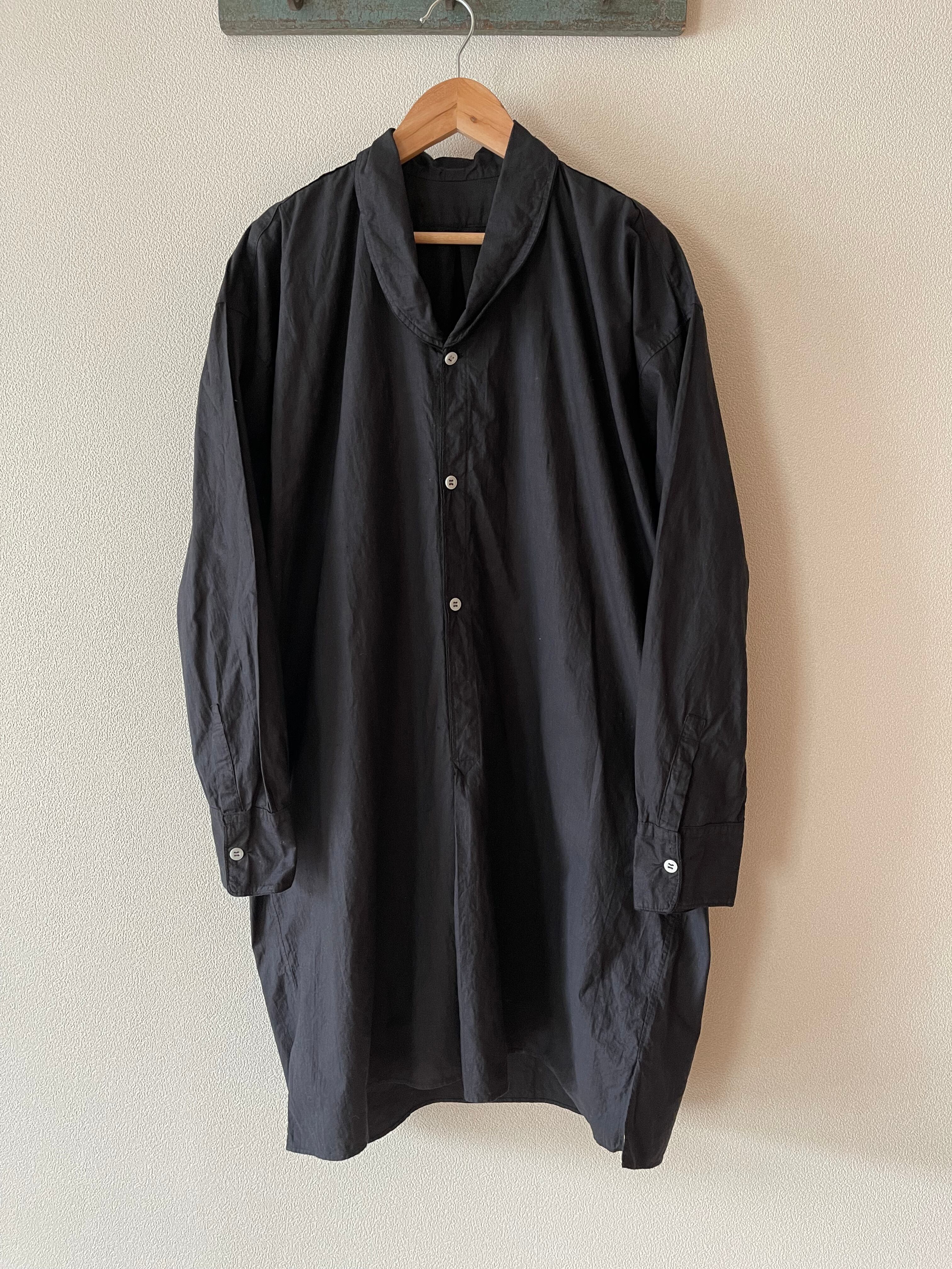 Italian vintage linen sleeping shirt overdye