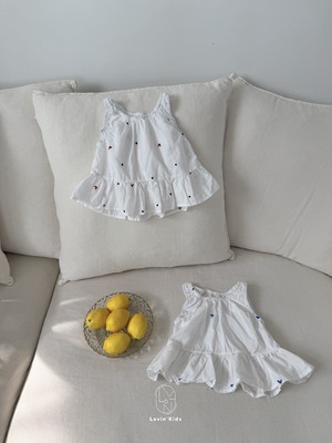 [Lovin' Kids] Heart Blouse / [러빈] 하트땡블라우스