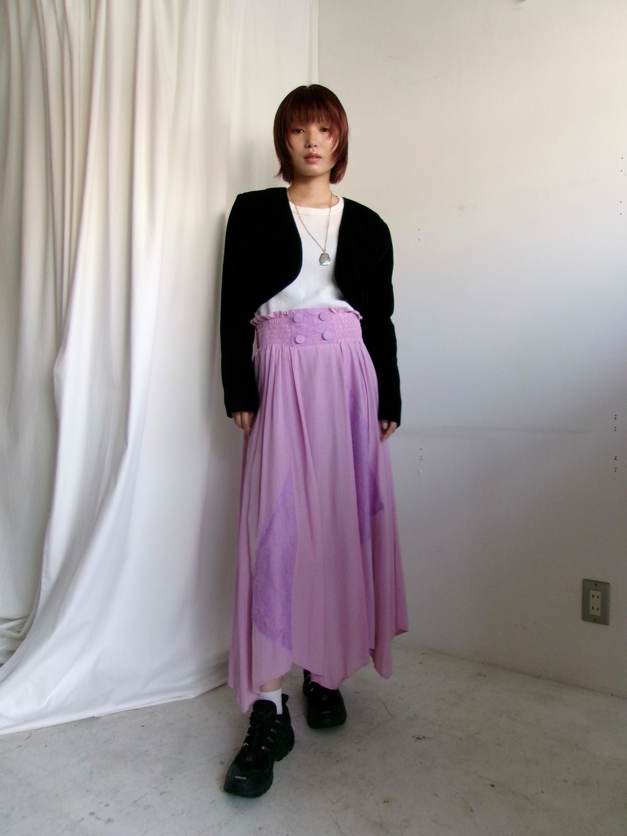 Velours short bolero Made in U.S.A