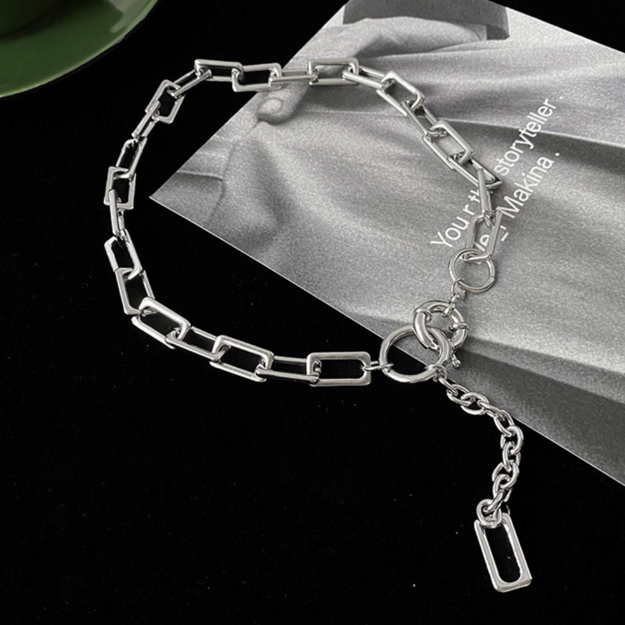 Titanium steel chain necklace (ME383)