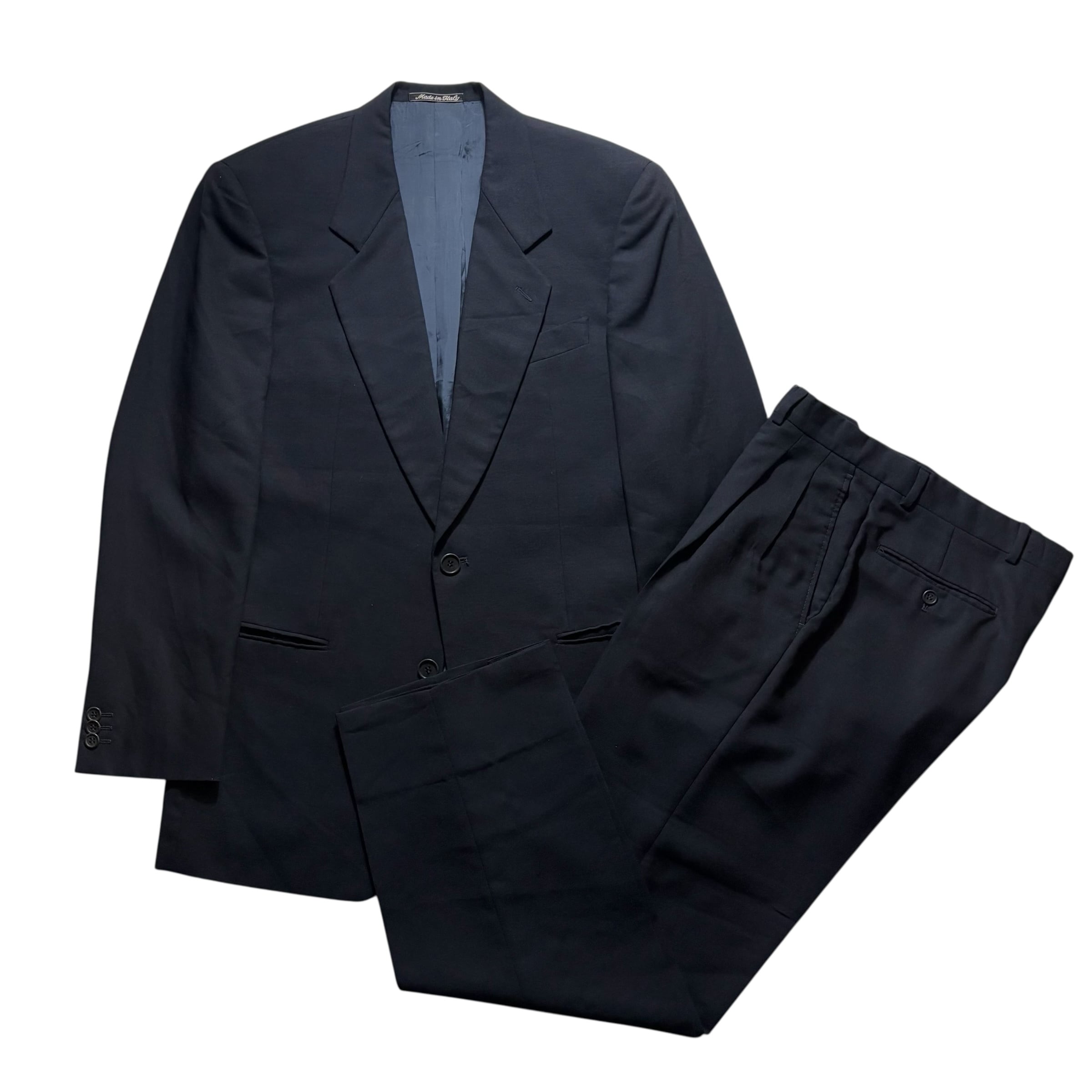 vintage GIORGIO ARMANI hopsack suits set-up | NOIR ONLINE