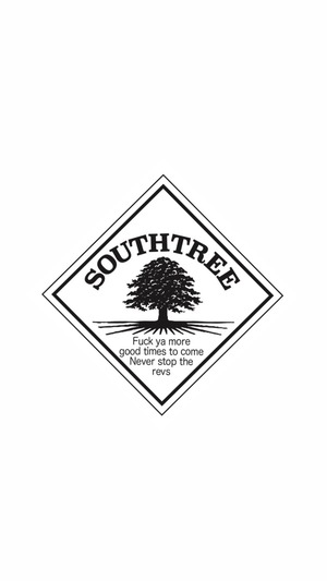 Southtree / South Land sticker ×4