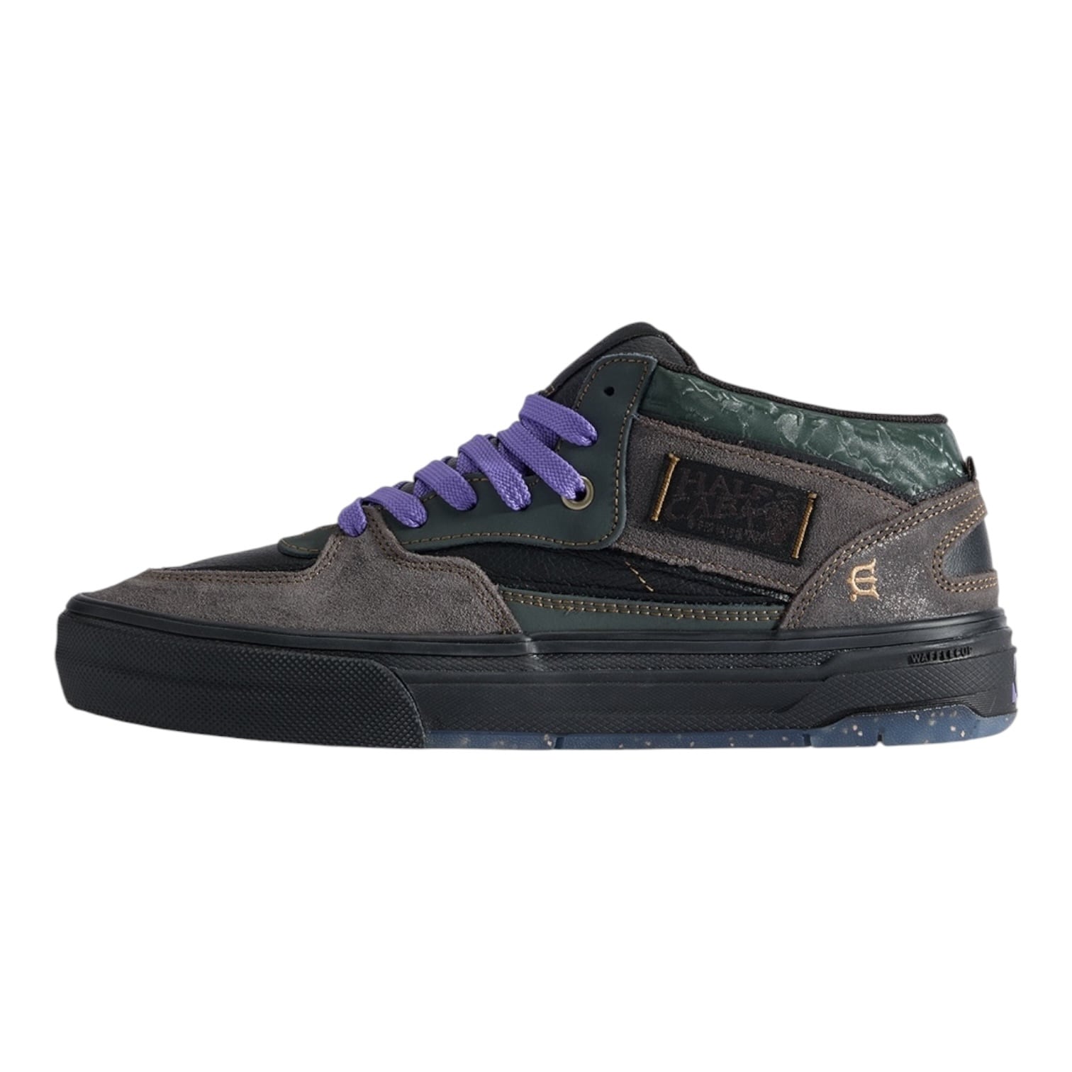 【VANS x EVISEN SKATEBOARDS】VANS x EVISEN SKATEBOARDS Skate Half Cab Wafflecup (Evisen Black/After Dark)〈国内送料無料〉