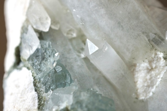 ヤオガンシャン産フローライト Fluorite/Quartz 1230