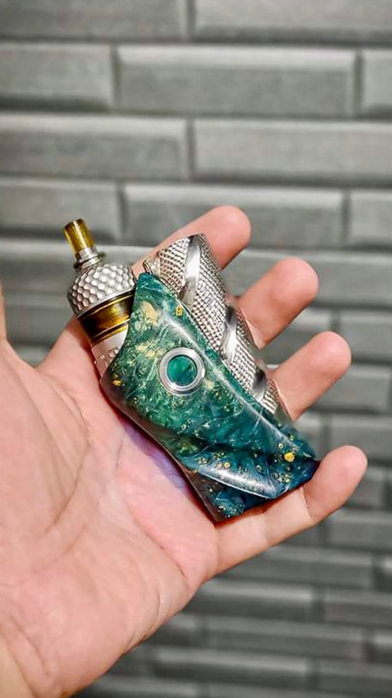 D'MAKER MICO V2 DNA60 紫 ① スタビ MOD VAPE フィリピン