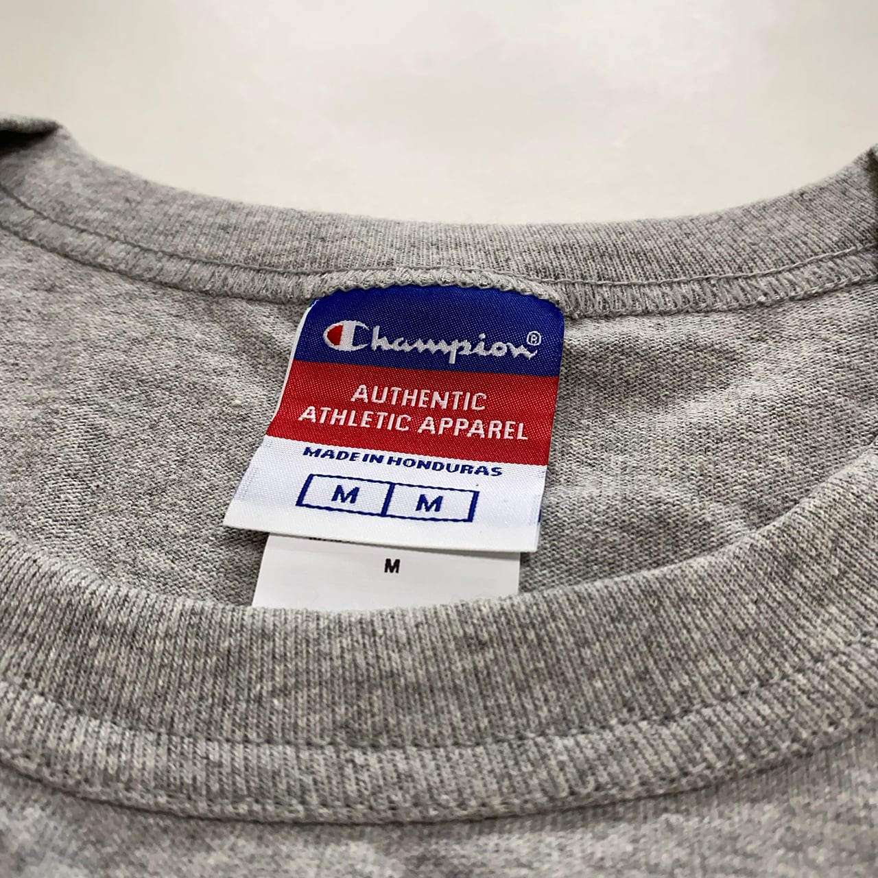 USA企画】Champion 7oz ヘビーウエイト Tシャツ 『杢グレー』 | hab