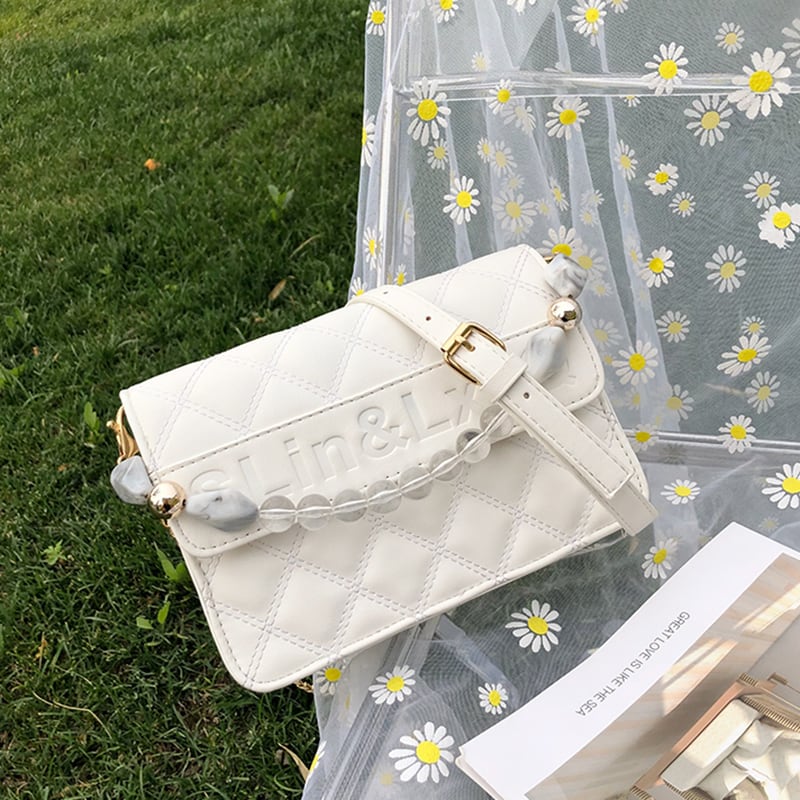 チェーンバッグ女性バッグ2020人気の新しいタイドネットレッドファッションショルダーメッセンジャーバッグリンジ刺繍糸小さな正方形バッグ Tiancai_Wing_Bag5871444