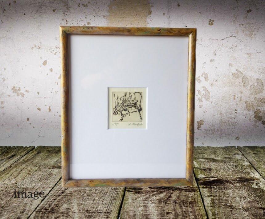 銅版画 ピアノ『前奏曲』 | hitomi endo printing