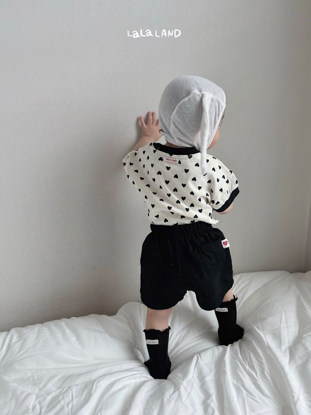 【即納】Heart-shaped tee