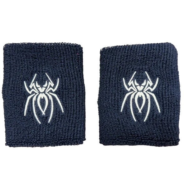 LA直送】スパイダーズ リストバンド ネイビー 左右ペア Spiderz 4