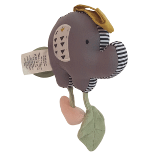 Elephant Vibrater Toy withNatural  Rubber Teether_97004