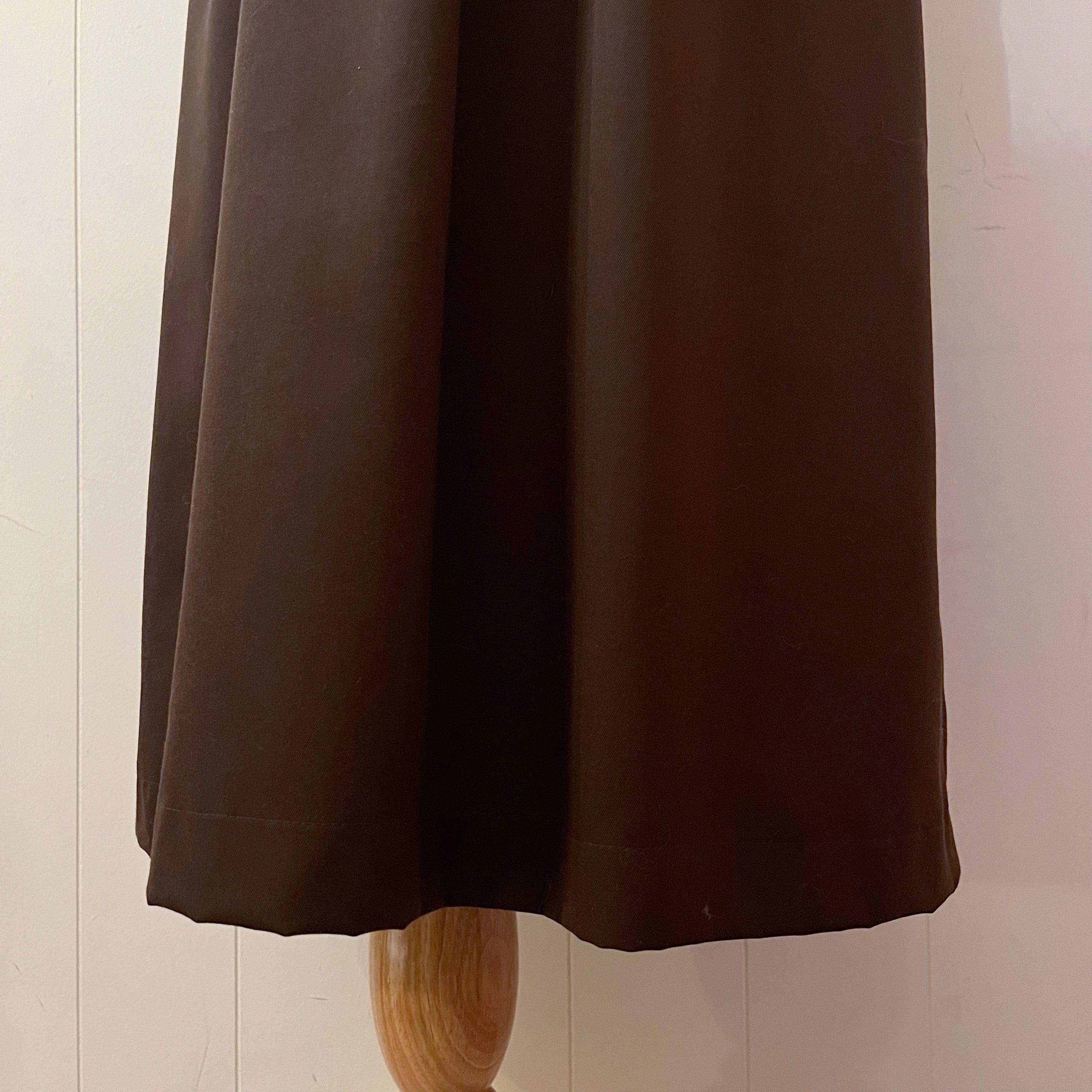 orange check ribbon jumper skirt