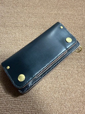 『即納』CK-171MFA トラッカーウォレット ホーウィンシェルコードバン×クロムエクセル TALON 片マチ