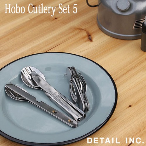 Hobo Cutlery Set 5 ホーボー カトラリー セット 5 アウトドア キャンプ マルチツール DETAIL