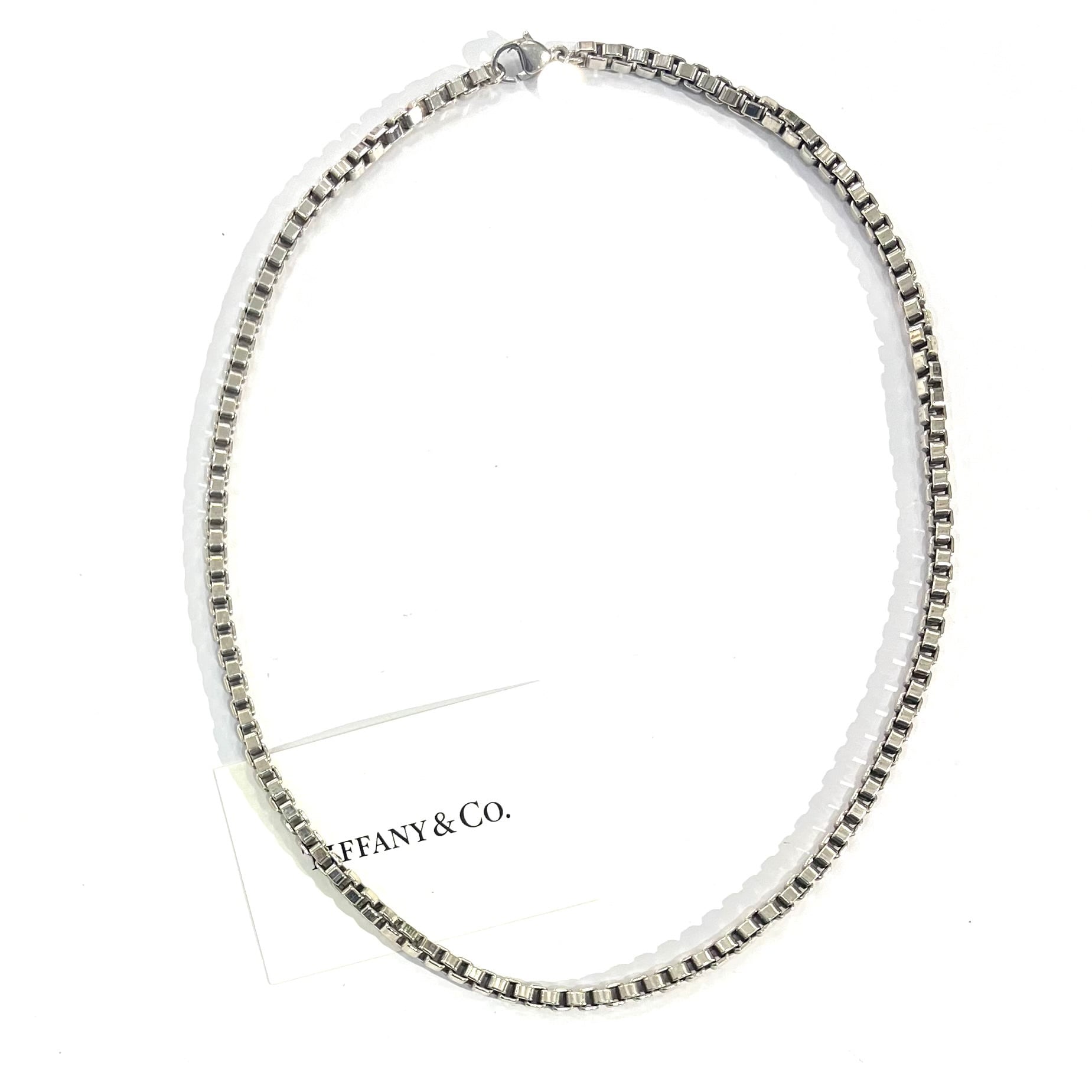 TIFFANY&CO. 】 2526 ティファニー名作ベネチアンチェーン ネックレス