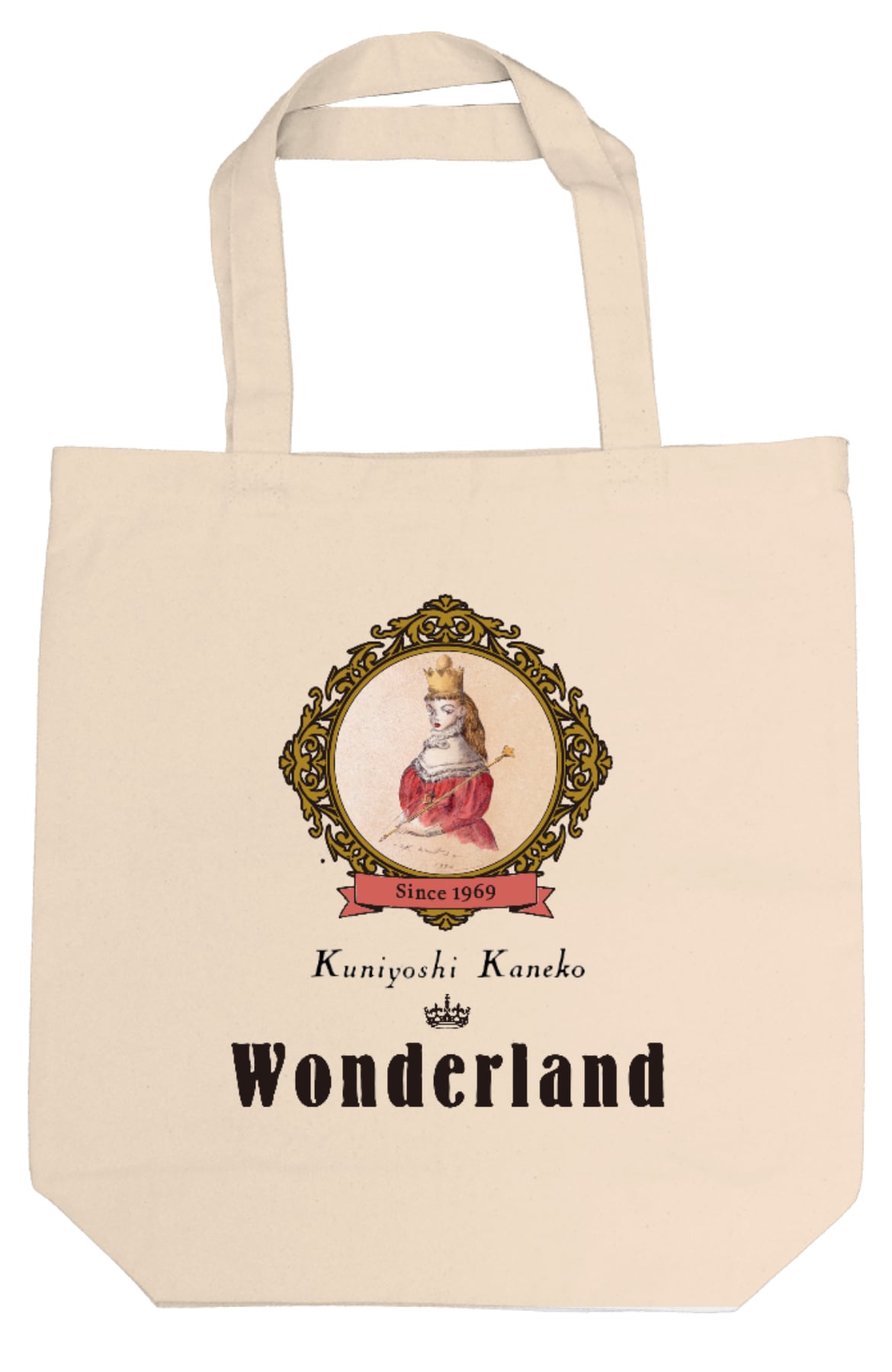New ! 【受注】トートバッグ| 金子國義×Wonderland コラボ「Alice