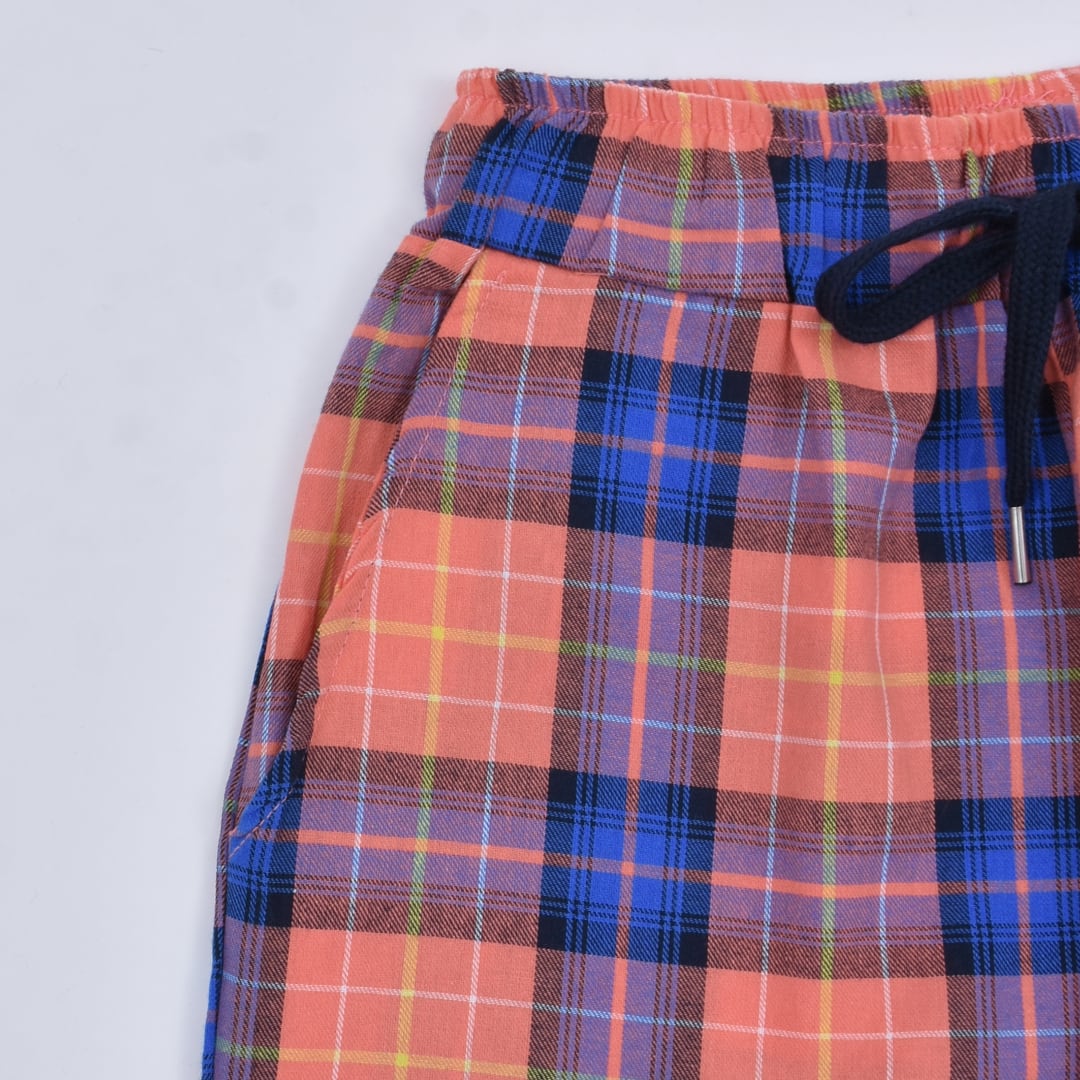 50%OFF】チェックパンツ(ORANGE) | VOLCAN&APHRODITE