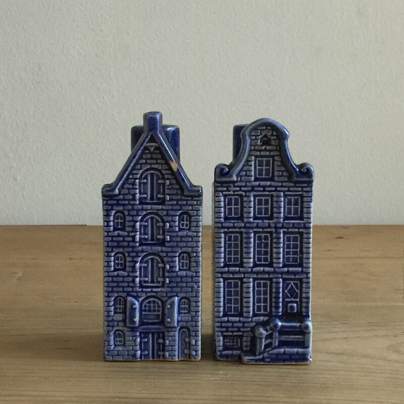 Delftware Handwerk デルフト陶器 ソルト&ペッパー入れ