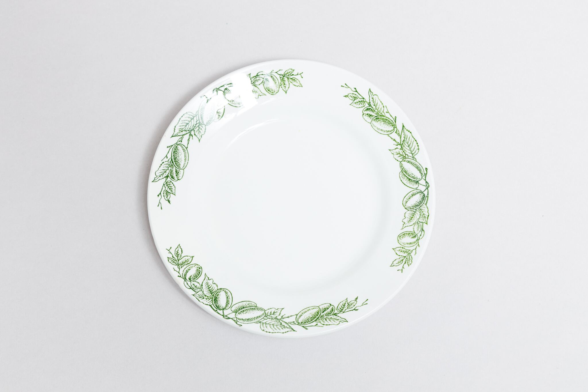 ヴィンテージ植物柄皿 クラスノダール磁器工場 旧ソ連 0394