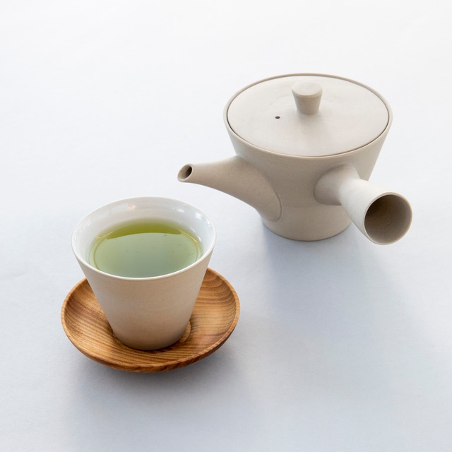 【送料無料】Sencha 急須150 白練　共茶漉し