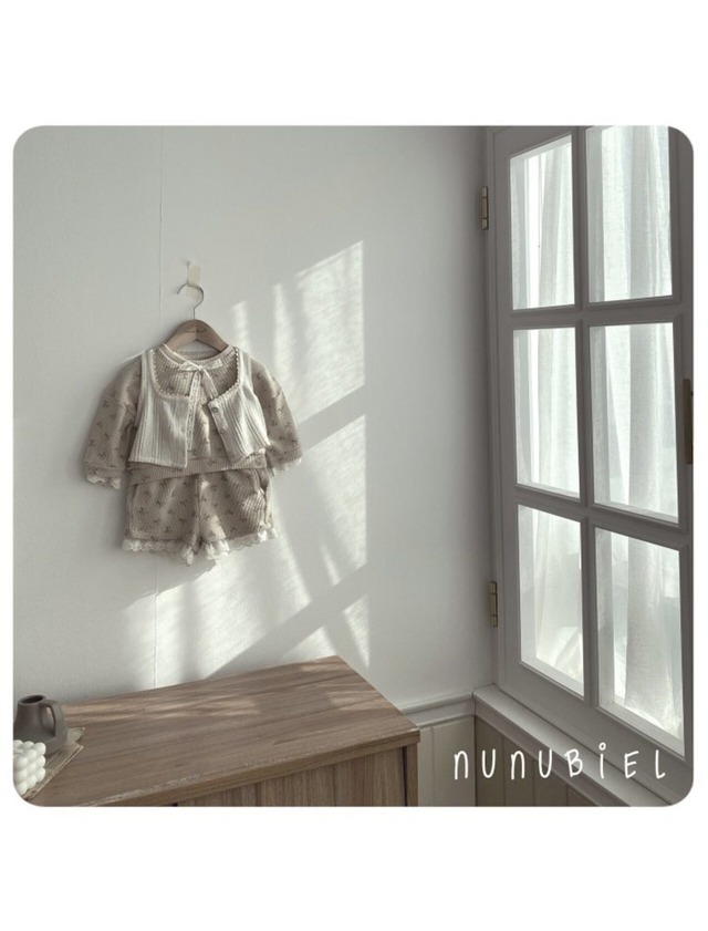 予約⌇nunubiel / Square vest