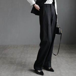 front tuck straight pants  102670