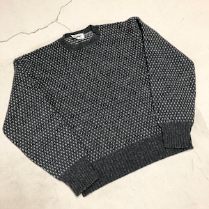 ⊕1970'S J.C.PENNY BIRDS EYE KNIT