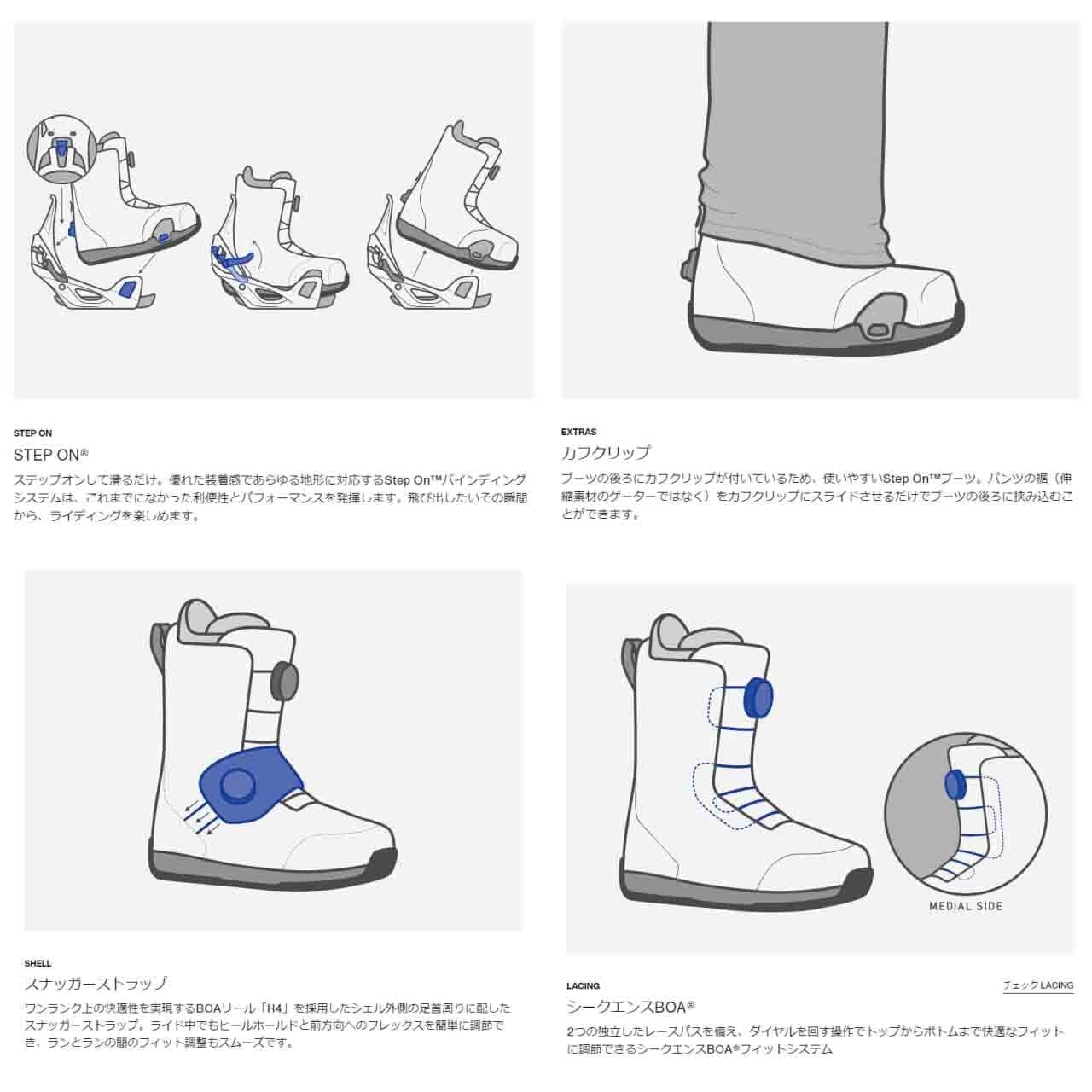 BURTON STEP-ON 2.0 Mサイズ 【公式通販】 BURTON STEP-ON 2.0 Mサイズ 【公式通販】