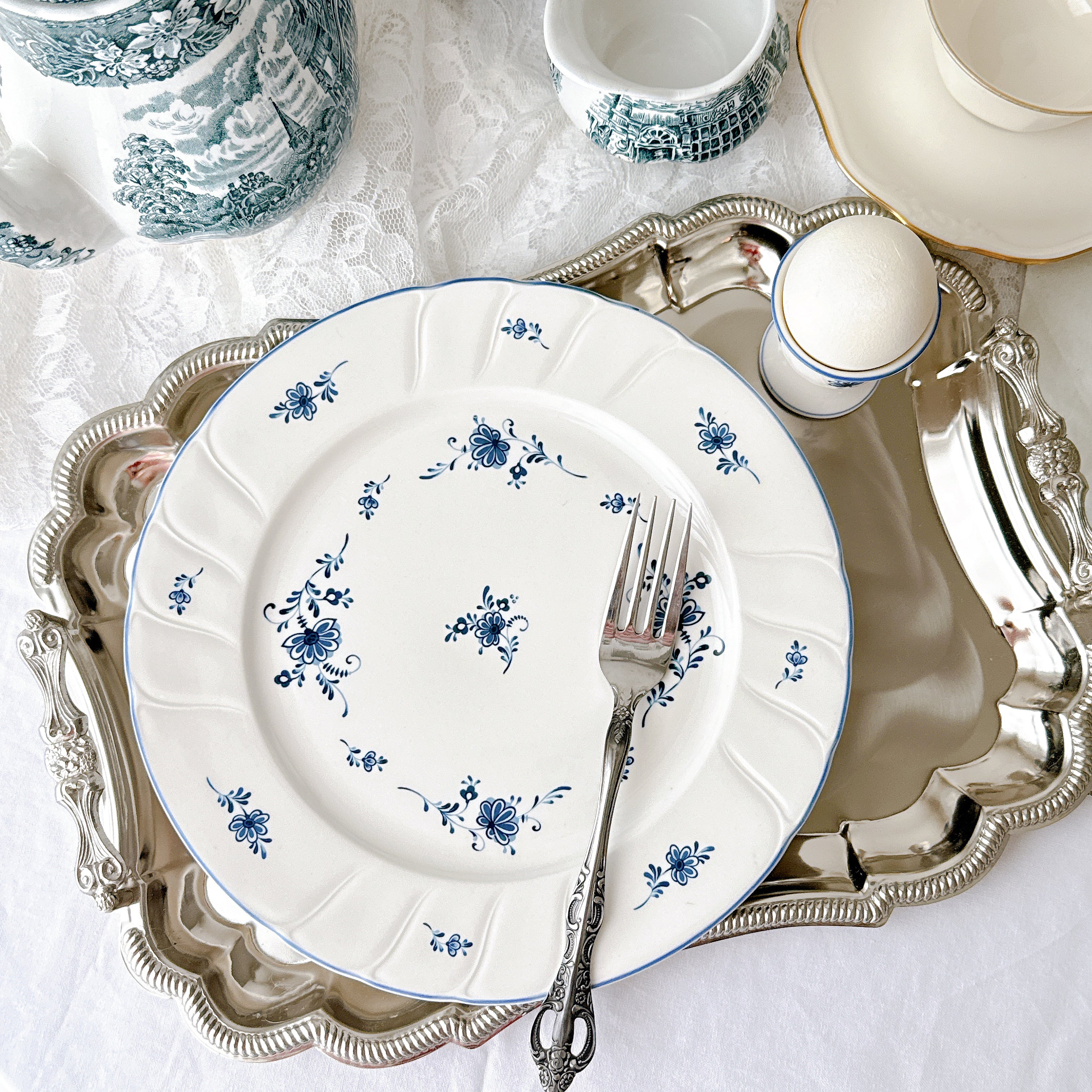 vintage】Noritake CRAFTONE 8709 ノリタケ クラフトーン 23cm