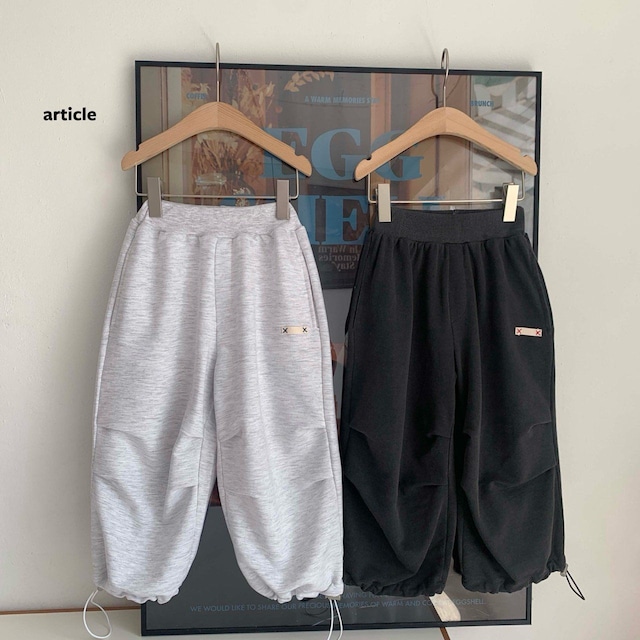 【取寄】article|pigment parachute pants|ピグメントパラシュートパンツ|S-JM|kids&jr|26 autumn