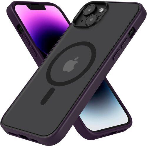 新品》 iPhone 14 Plusケース Magsafe対応 耐衝撃 滑り止め 指紋防止 