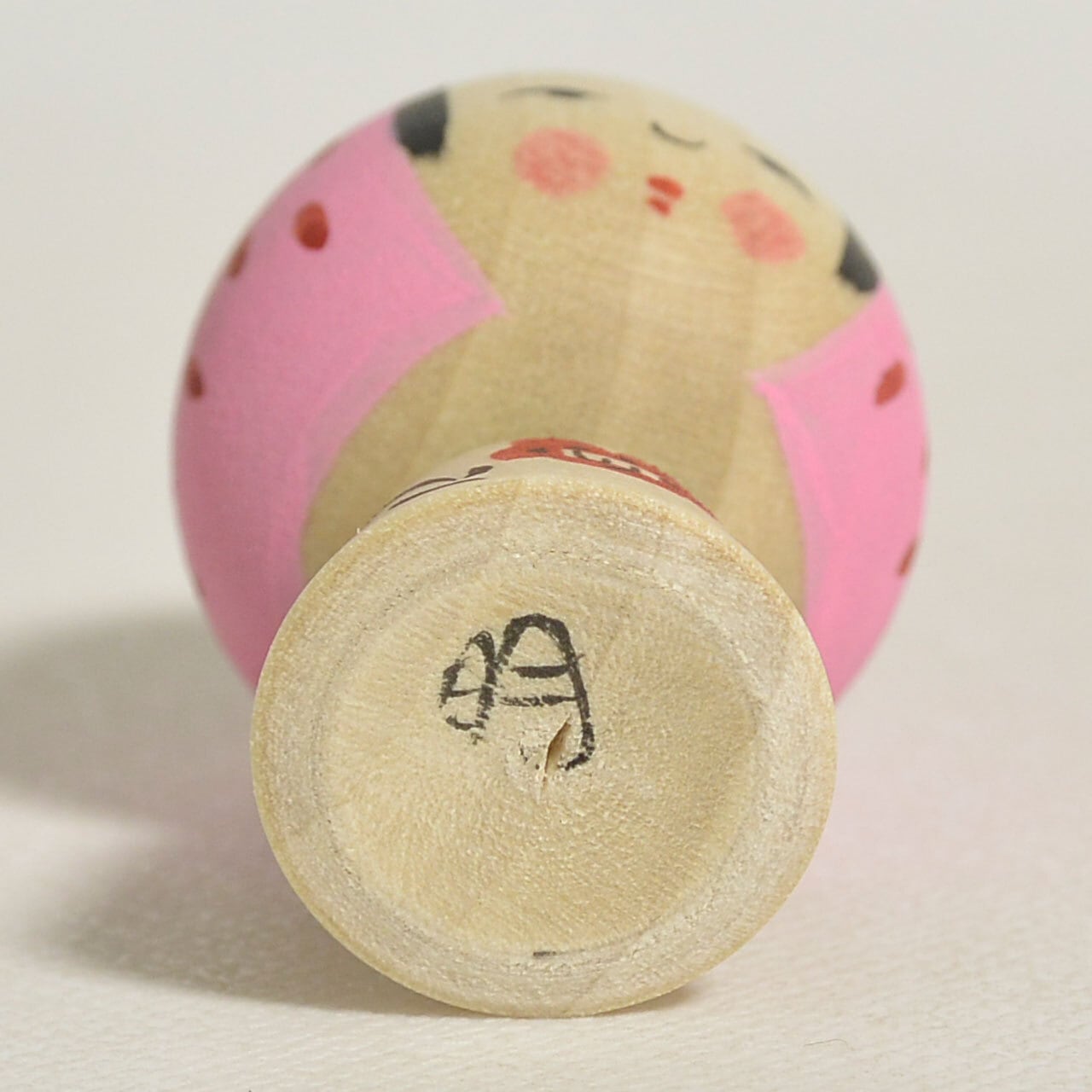 小さないちごちゃんこけし 約1.5寸 約4.5cm 鈴木明 工人（作並系