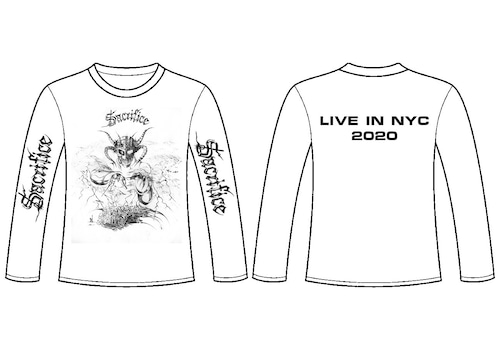 SACRIFICE NYC公演限定ロングスリーブTシャツ