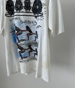 -Butthole Surfers- Vintage 80s L Print T-Shirt made in USA
