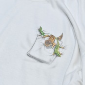 Lizard print tee