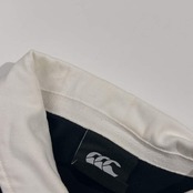 CANTERBURY カンタベリー 長袖 ポロシャツ ラガーシャツ L/ブラック メンズ