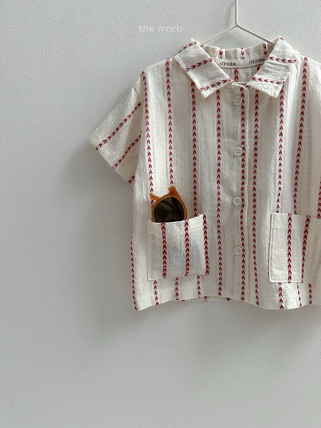 〘予約〙minirobe / multi Short-sleeve Shirt