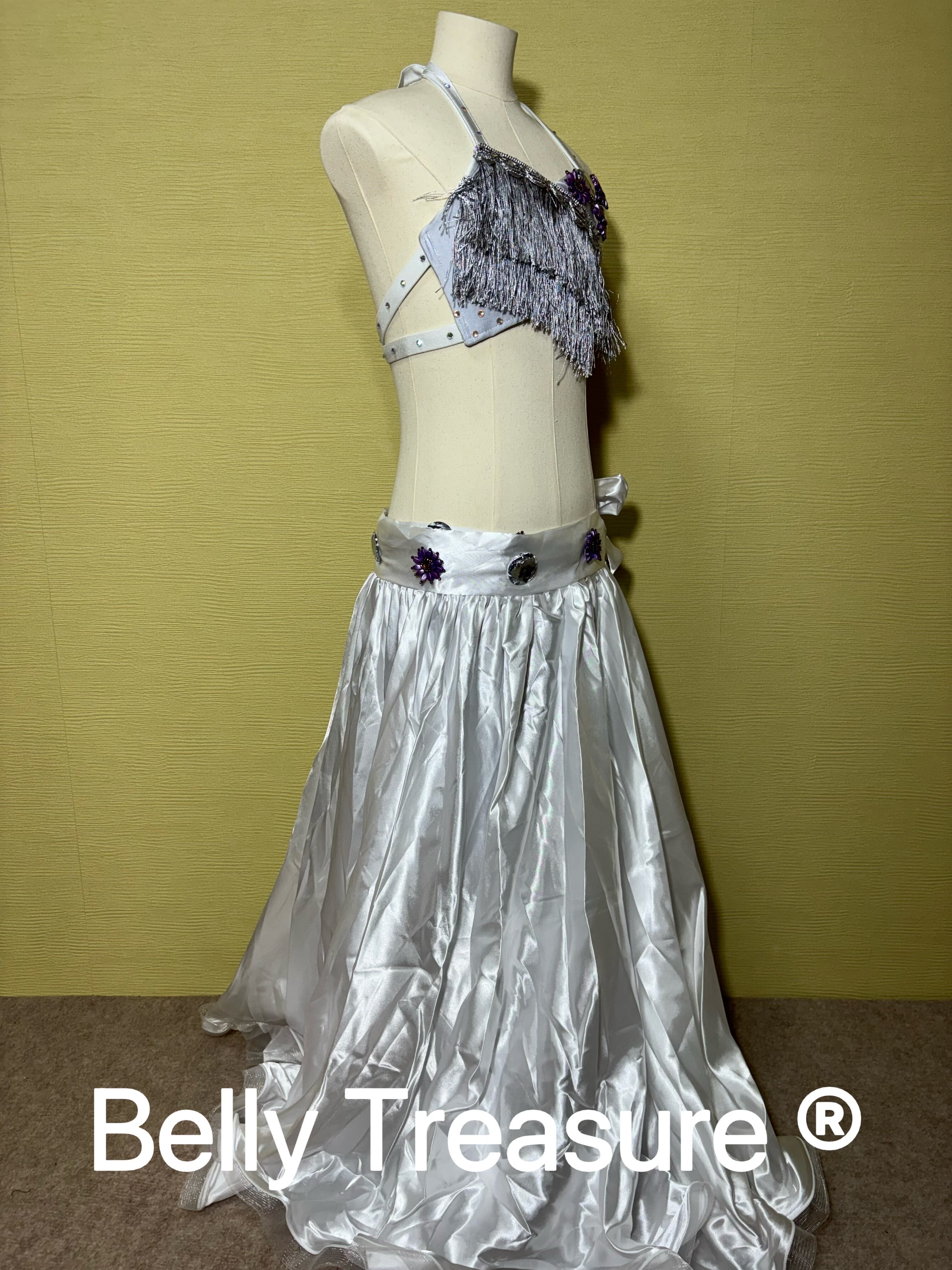 翌日発送可能商品】キッズ用 ベリーダンス衣装(スカート2枚) WZY SZ011