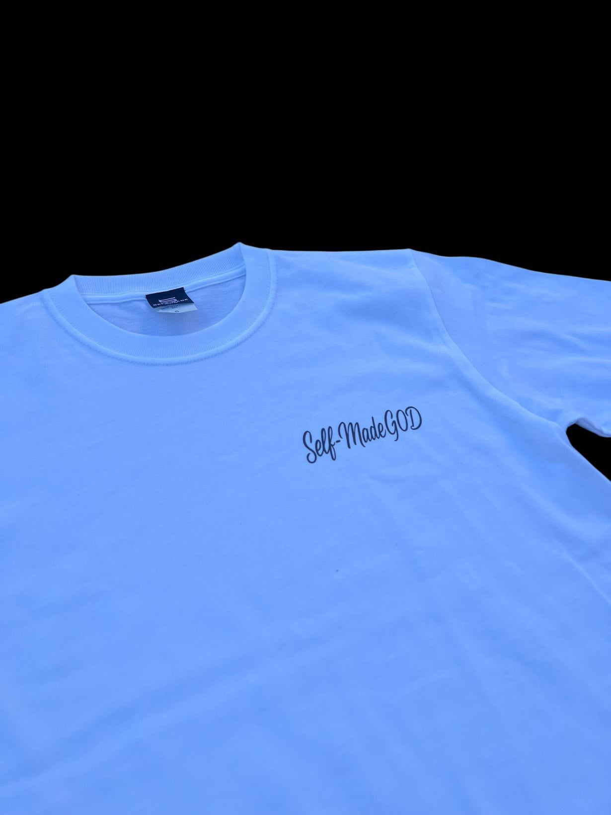 I.M SELF-MADE LONG TEE WHITE | SELF-MADE GOD