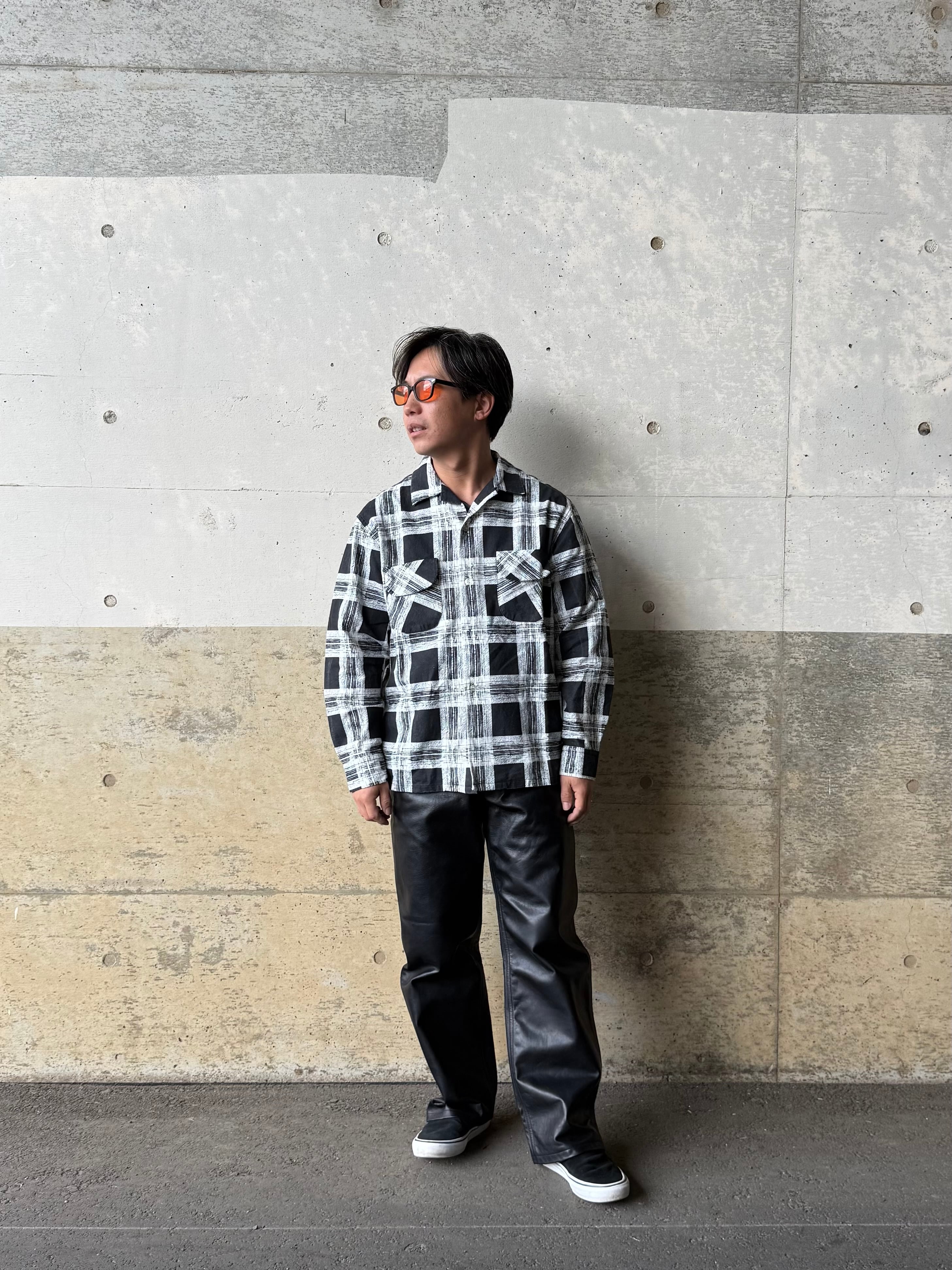 FJ ORIGINAL PRINT NEL XL ネルシャツ black Black/FJ ORIGINAL PRINT NEL | FJ