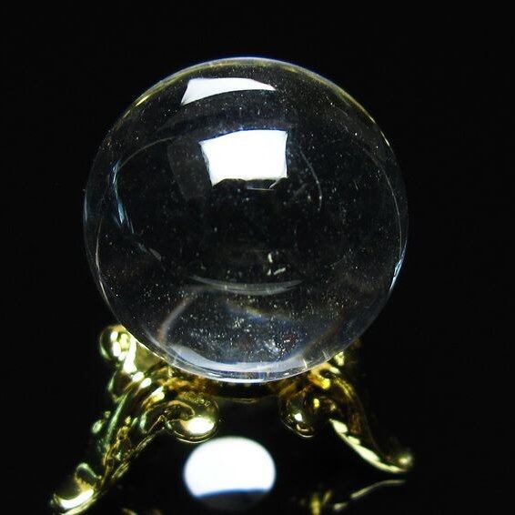 水晶 丸玉 20mm 一点物 141-7599