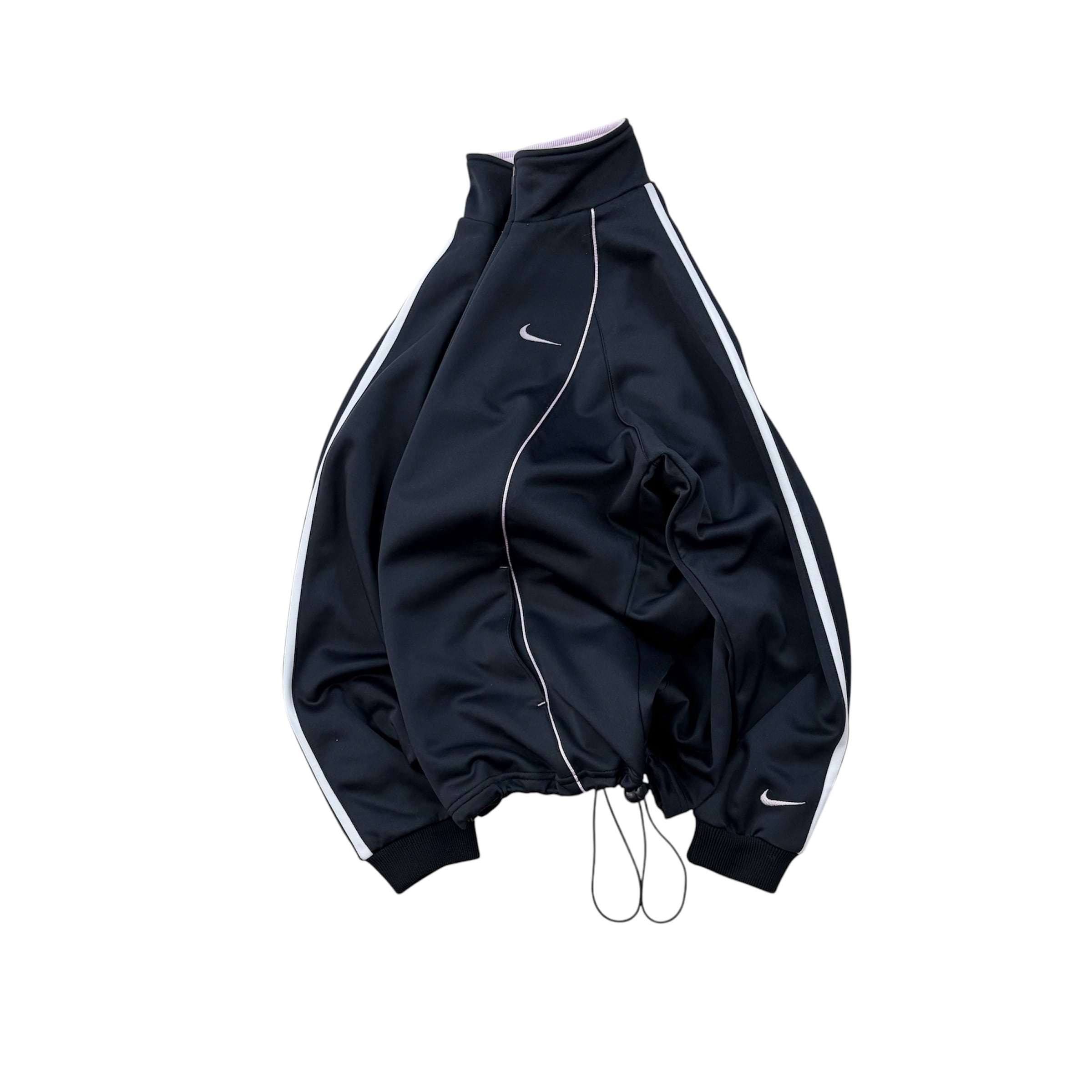 着画あり】00s NIKE GOLF ナイロンプルオーバー ドローコード archive